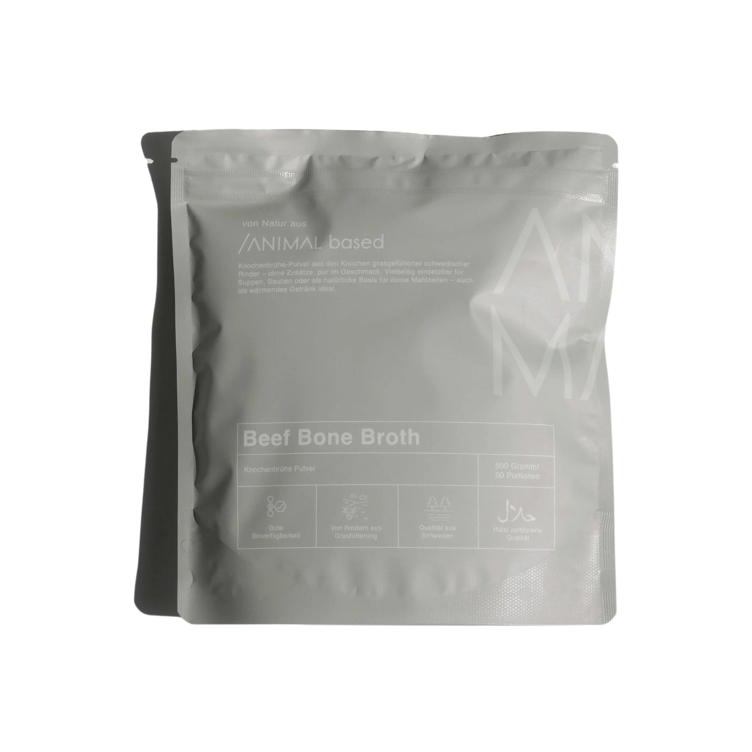 Grass-fed bone broth (beinaseyði)