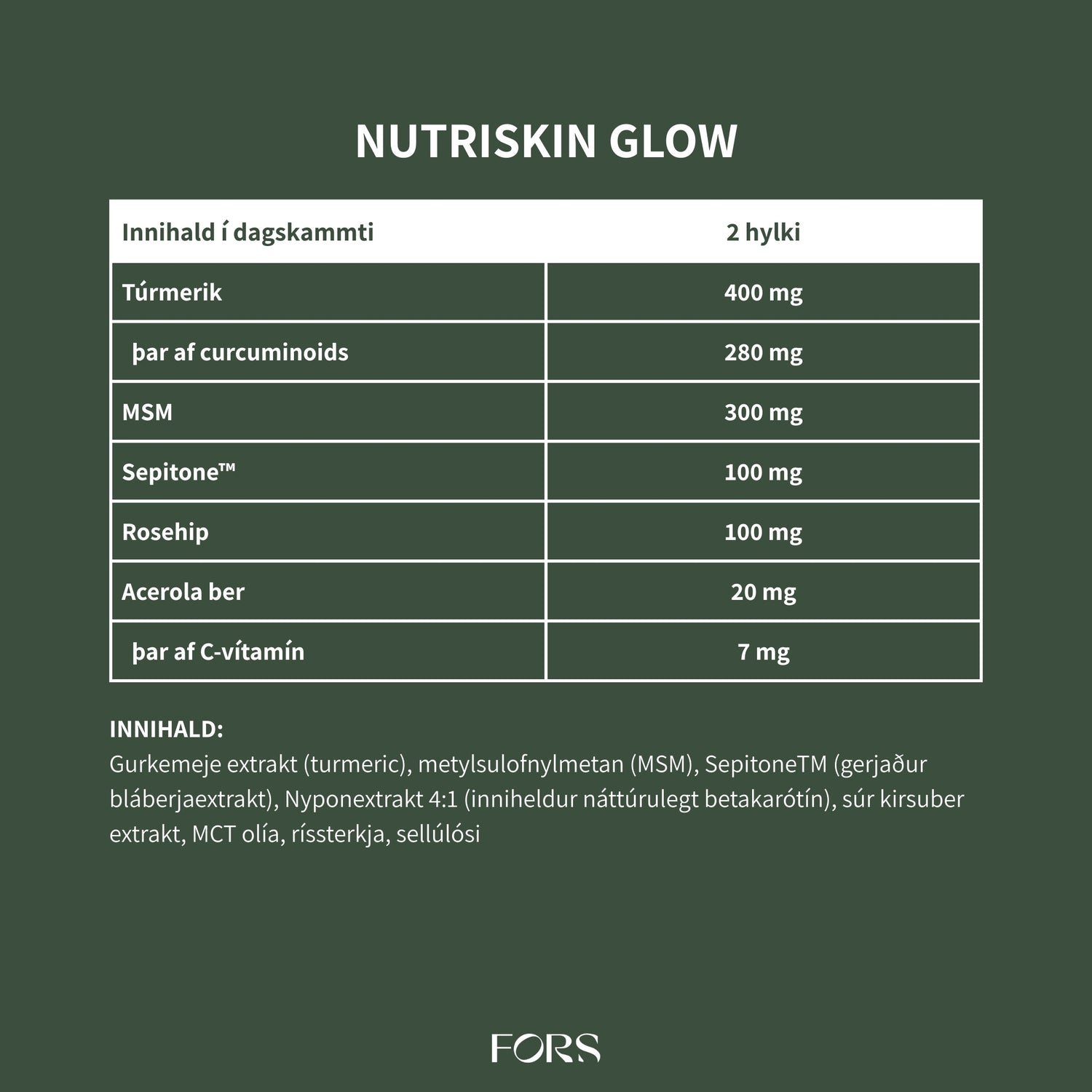 Nutriskin Glow Nordbo