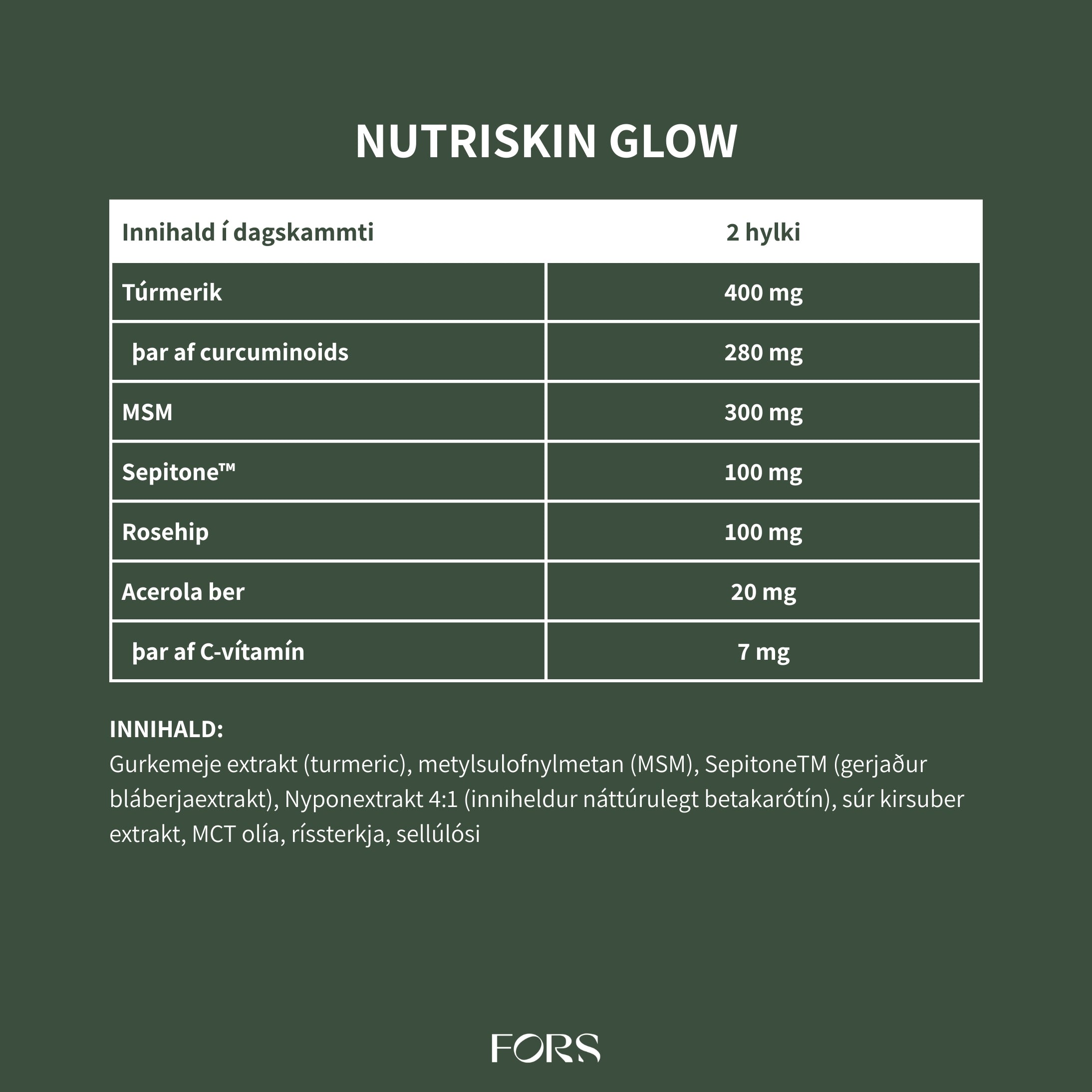 Nutriskin Glow Nordbo