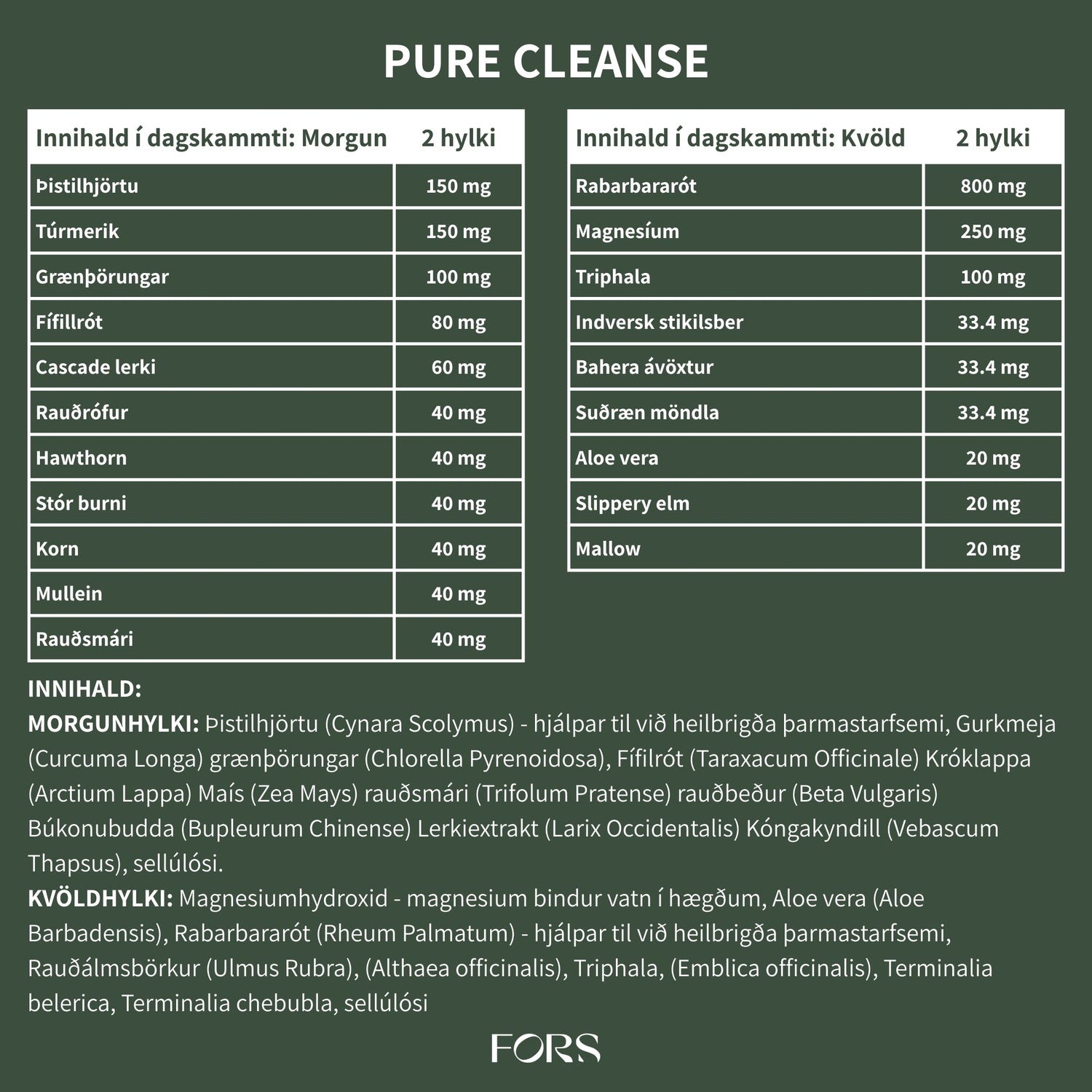 Pure Cleanse Nordbo