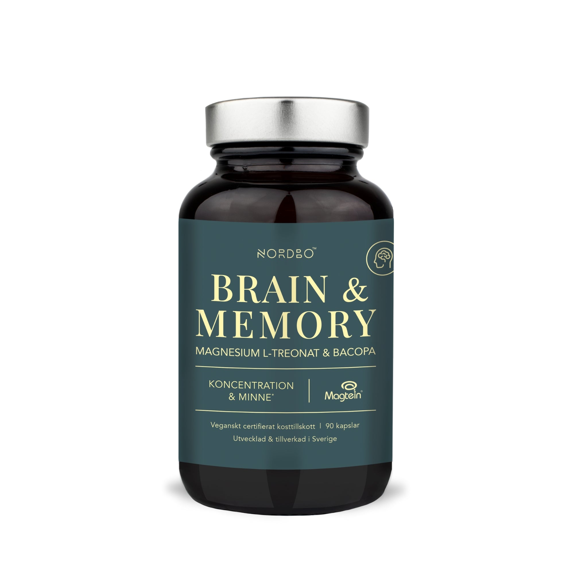 Brain & Memory Magnesíum Nordbo (L-Threonate)