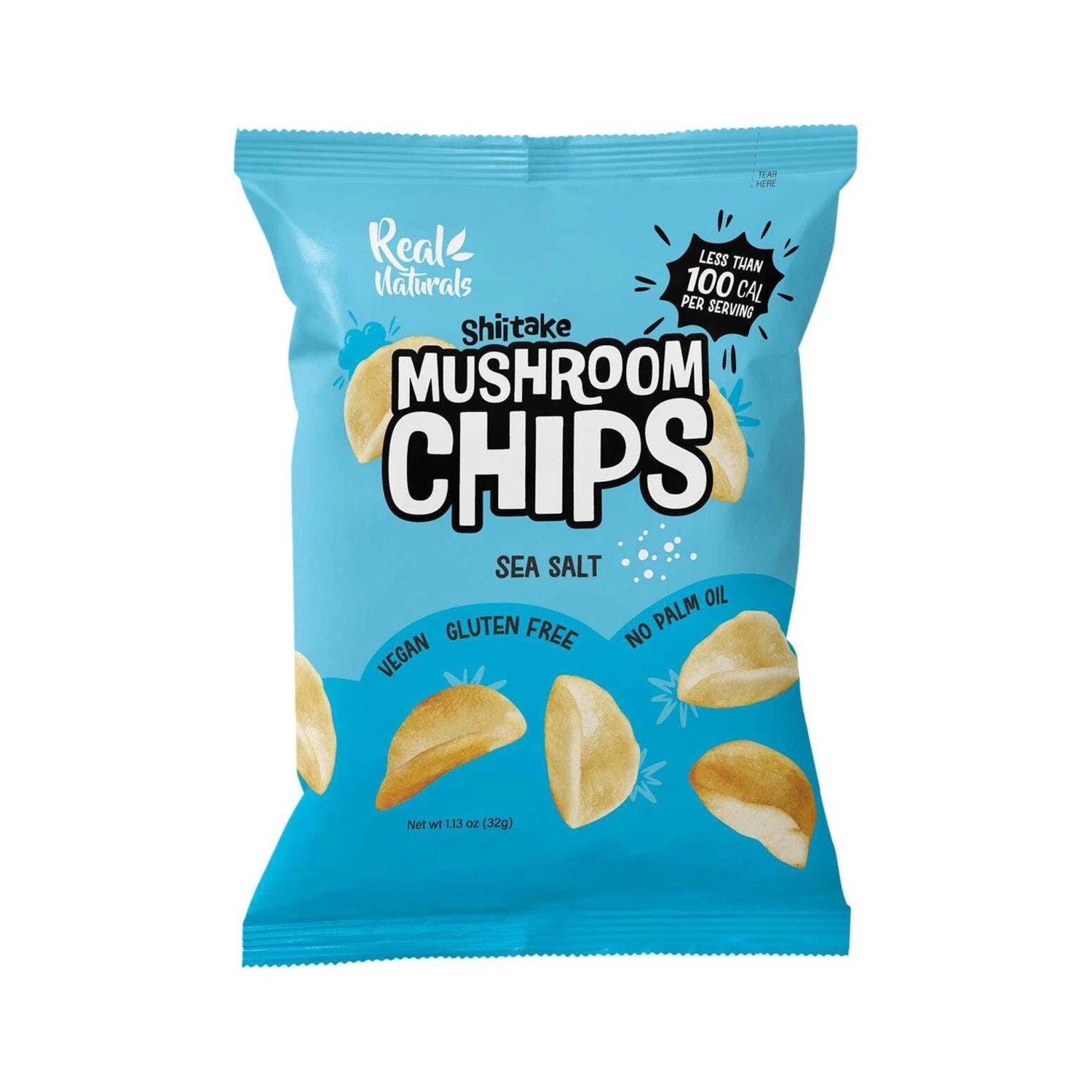 Real Naturals - Shiitake Mushroom Chips (Shiitake snakk)