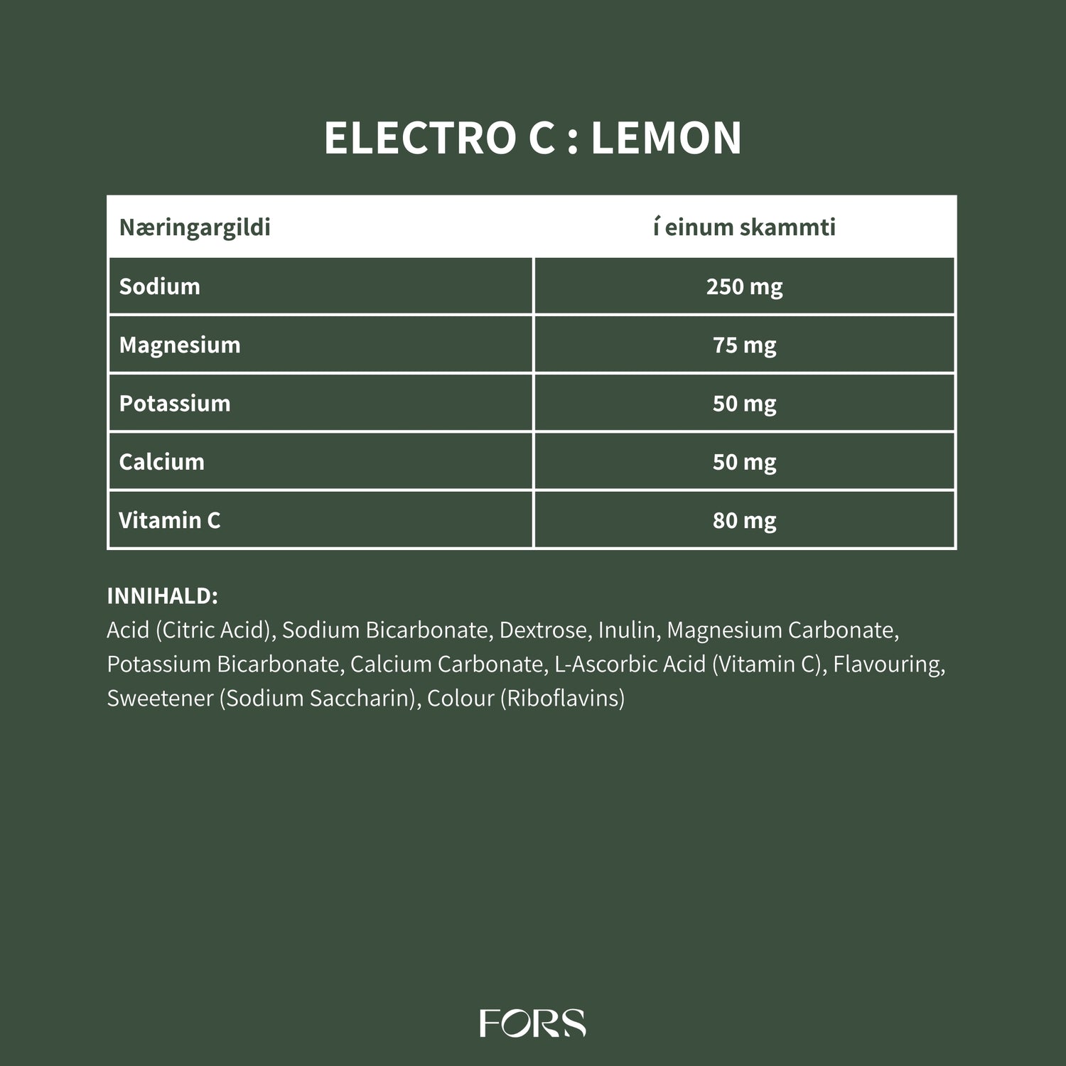 Kinetica Electrolytes - Steinefnasölt með C-vítamíni
