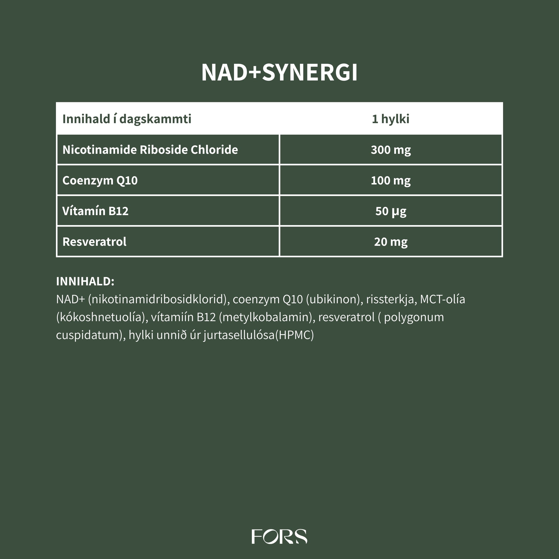 NAD+Synergi