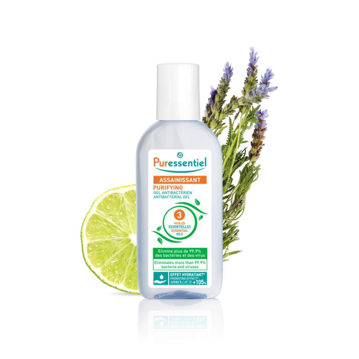 Puressentiel Sótthreinsandi gel - 80ml
