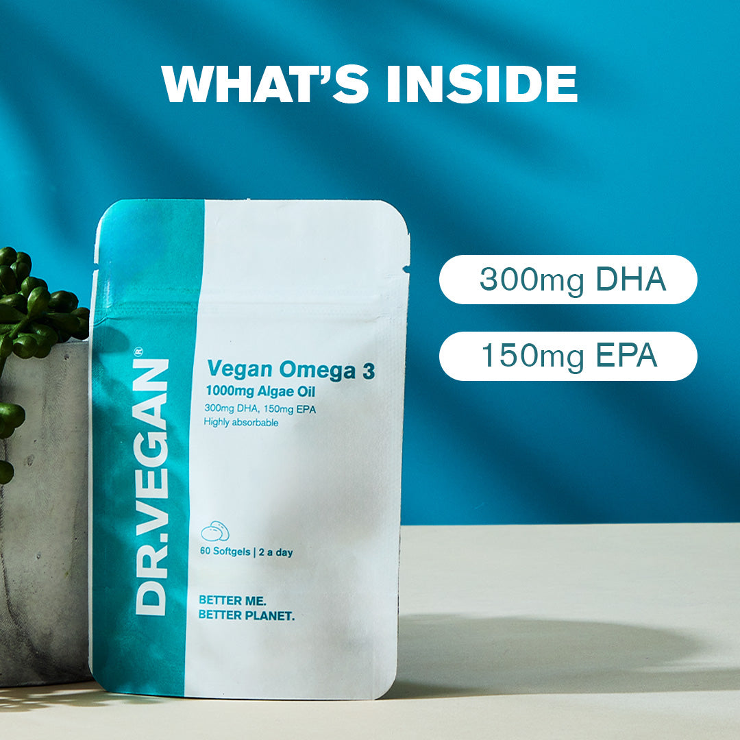 Vegan Omega 3 - þörungaolía
