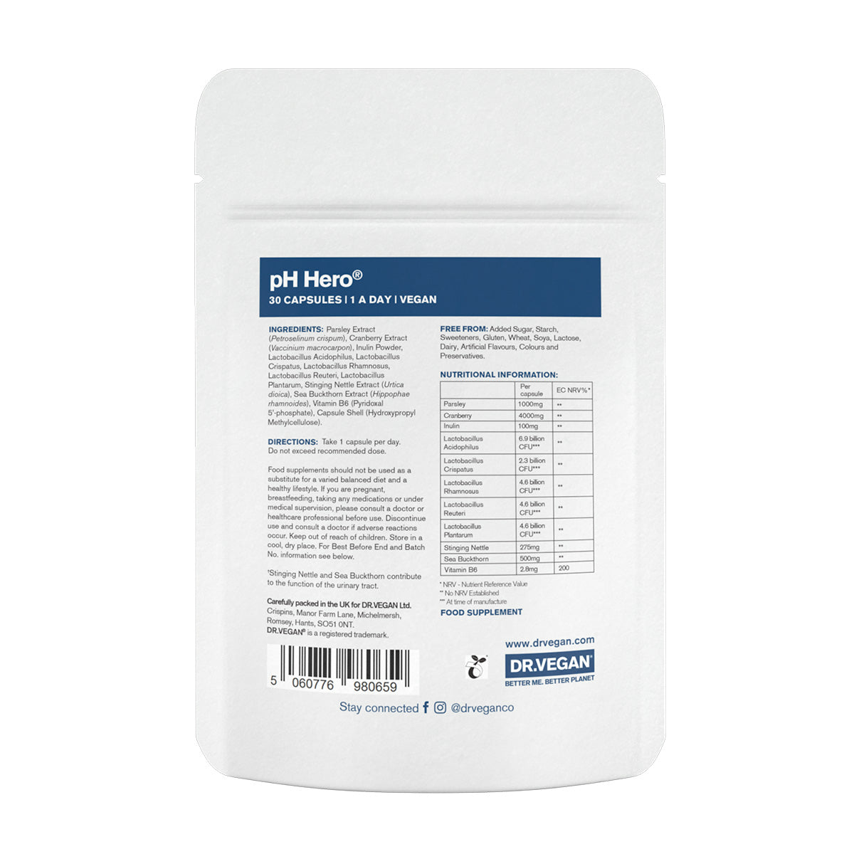 pH Hero® heilbrigði kvenlíkamans (leggöng og þvagblaðra)