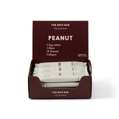 The No Bar - Proteinstykki - Peanut - 12 Pakkar