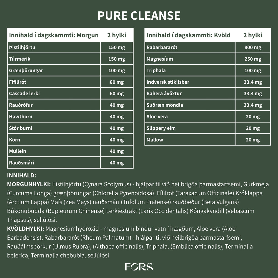 Pure Cleanse Nordbo