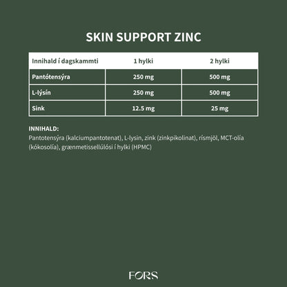 Skin Support ZINK