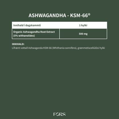 Ashwagandha - KSM-66®