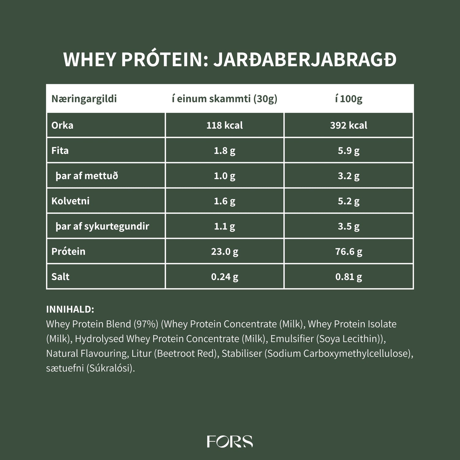 Kinetica Prótein - Grass fed Whey Protein