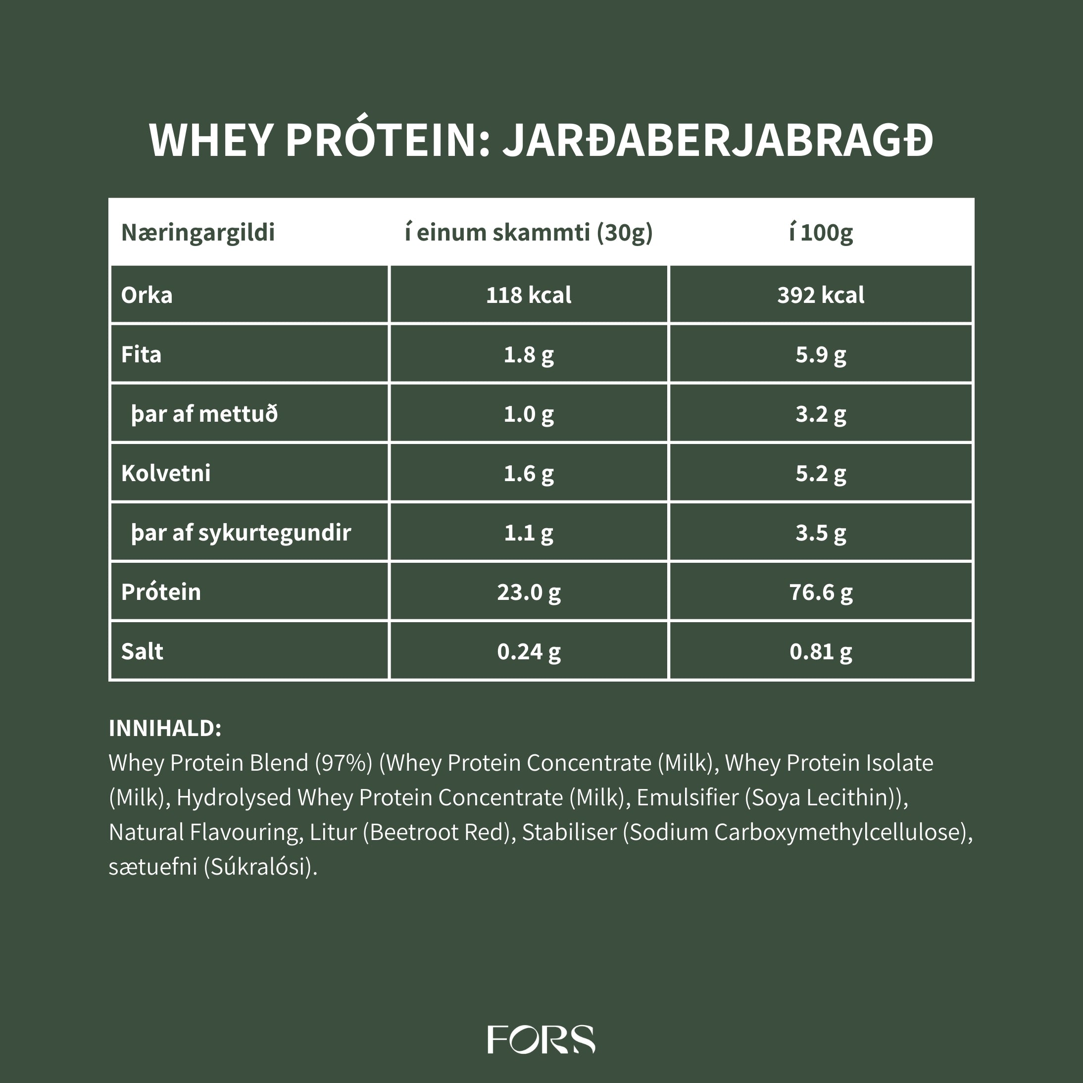 Kinetica Prótein - Grass fed Whey Protein