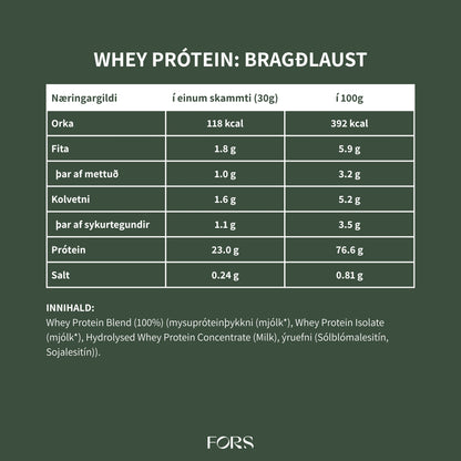 Kinetica Prótein - Grass fed Whey Protein