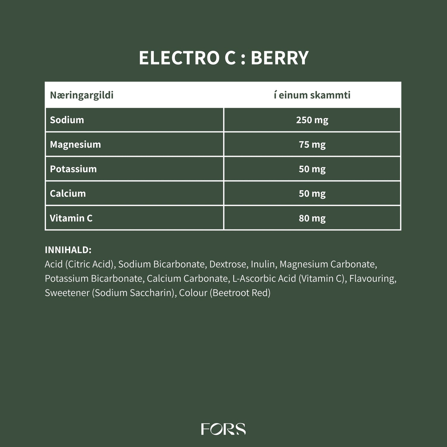 Kinetica Electrolytes - Steinefnasölt með C-vítamíni