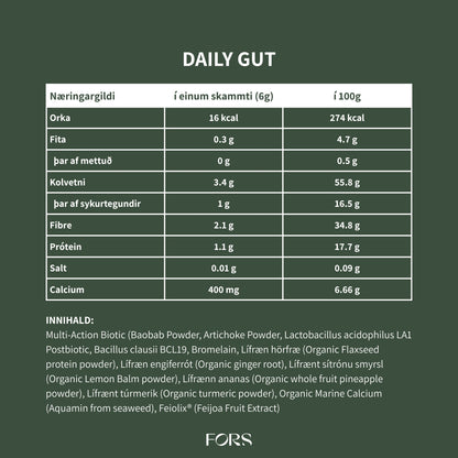JERMS Daily Gut - bætt melting