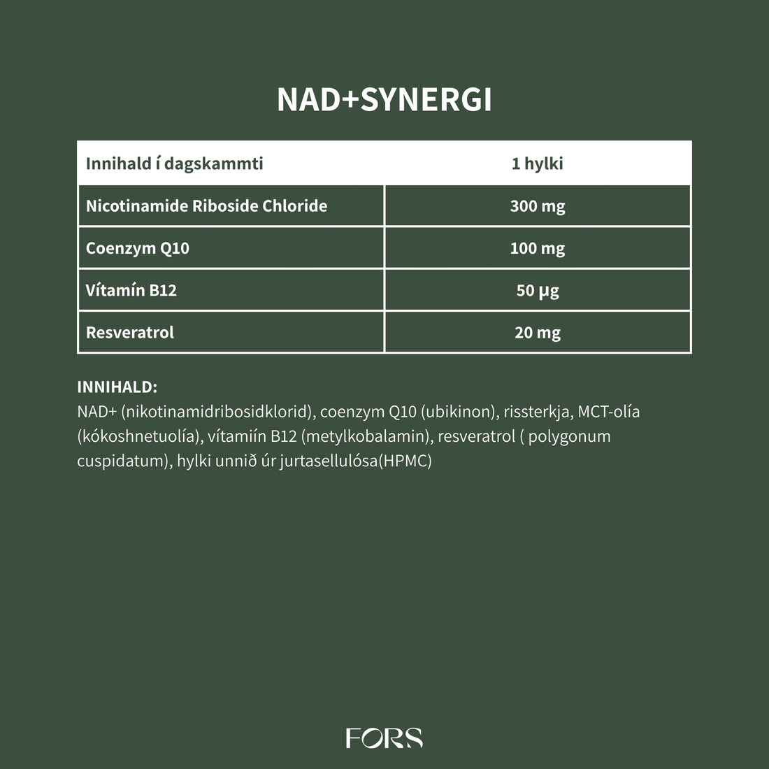 NAD+Synergi