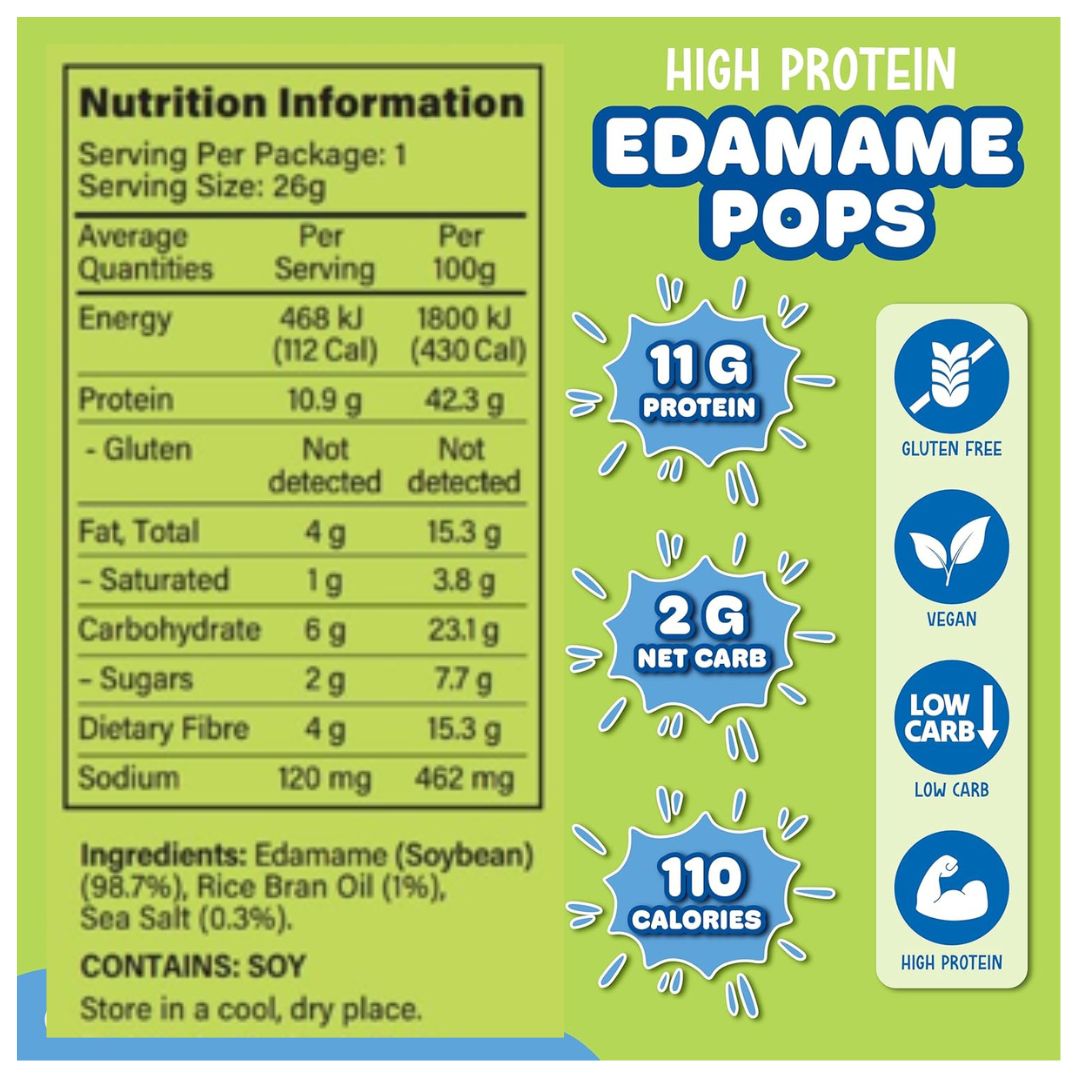Edamame Pops - Keto snakk