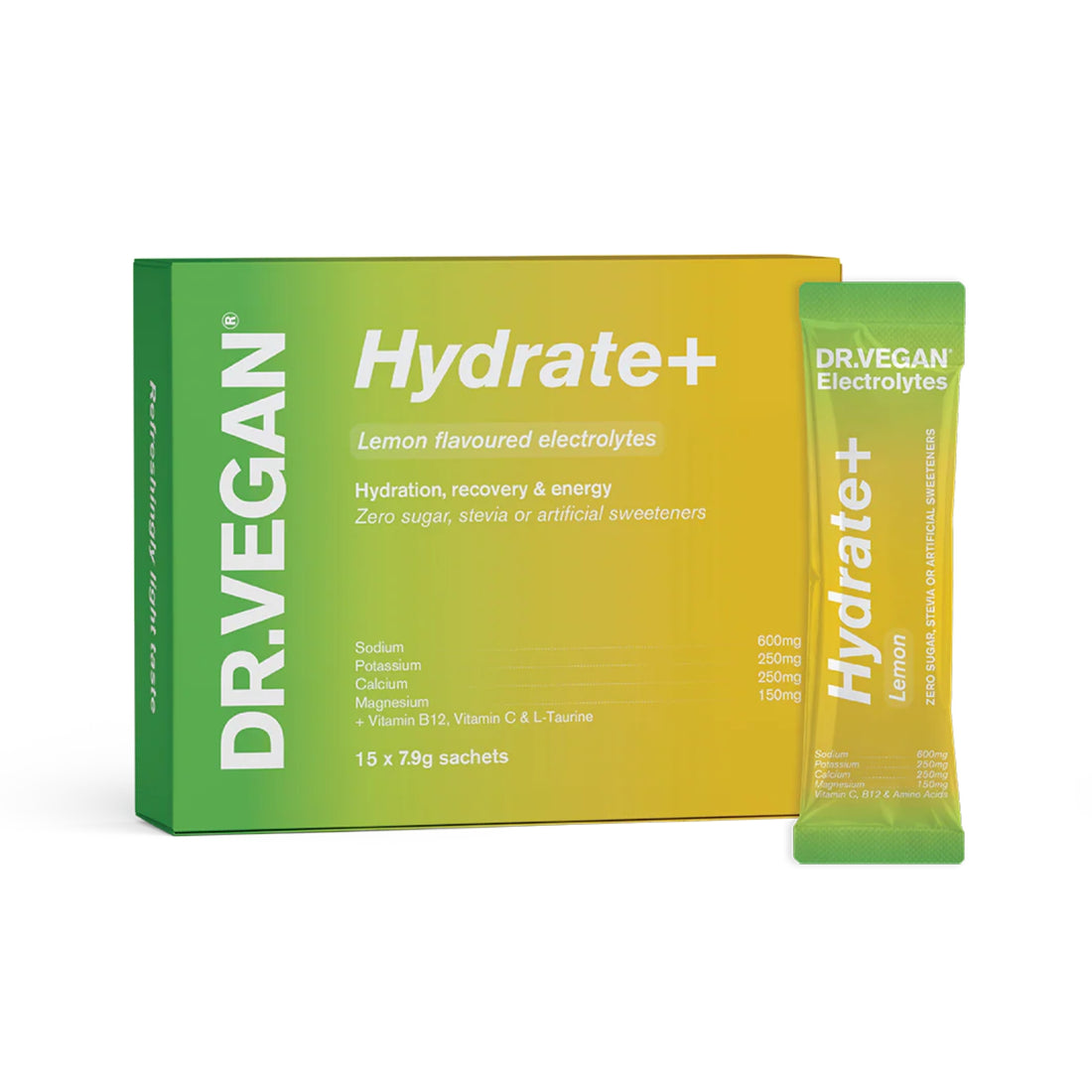Hydrate+ Dr. Vegan - Steinefnasölt og vítamín