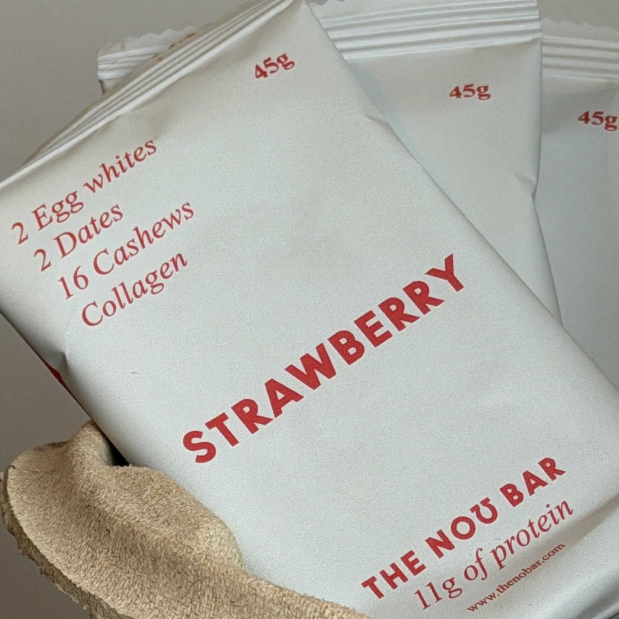 The No Bar - Próteinstykki - Strawberry