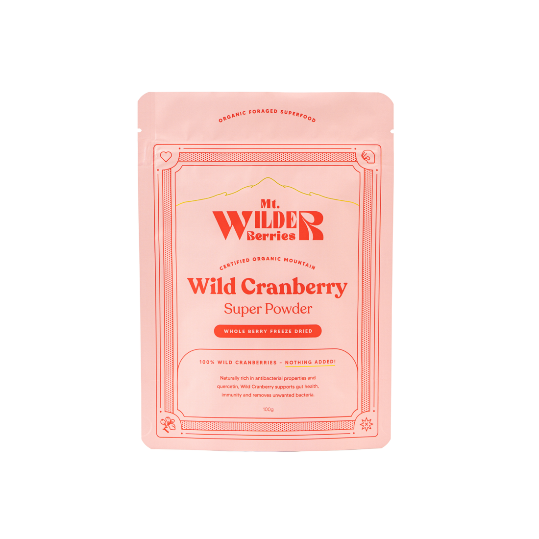 Wild Cranberry Super Powder - Trönuberjaduft - 100g