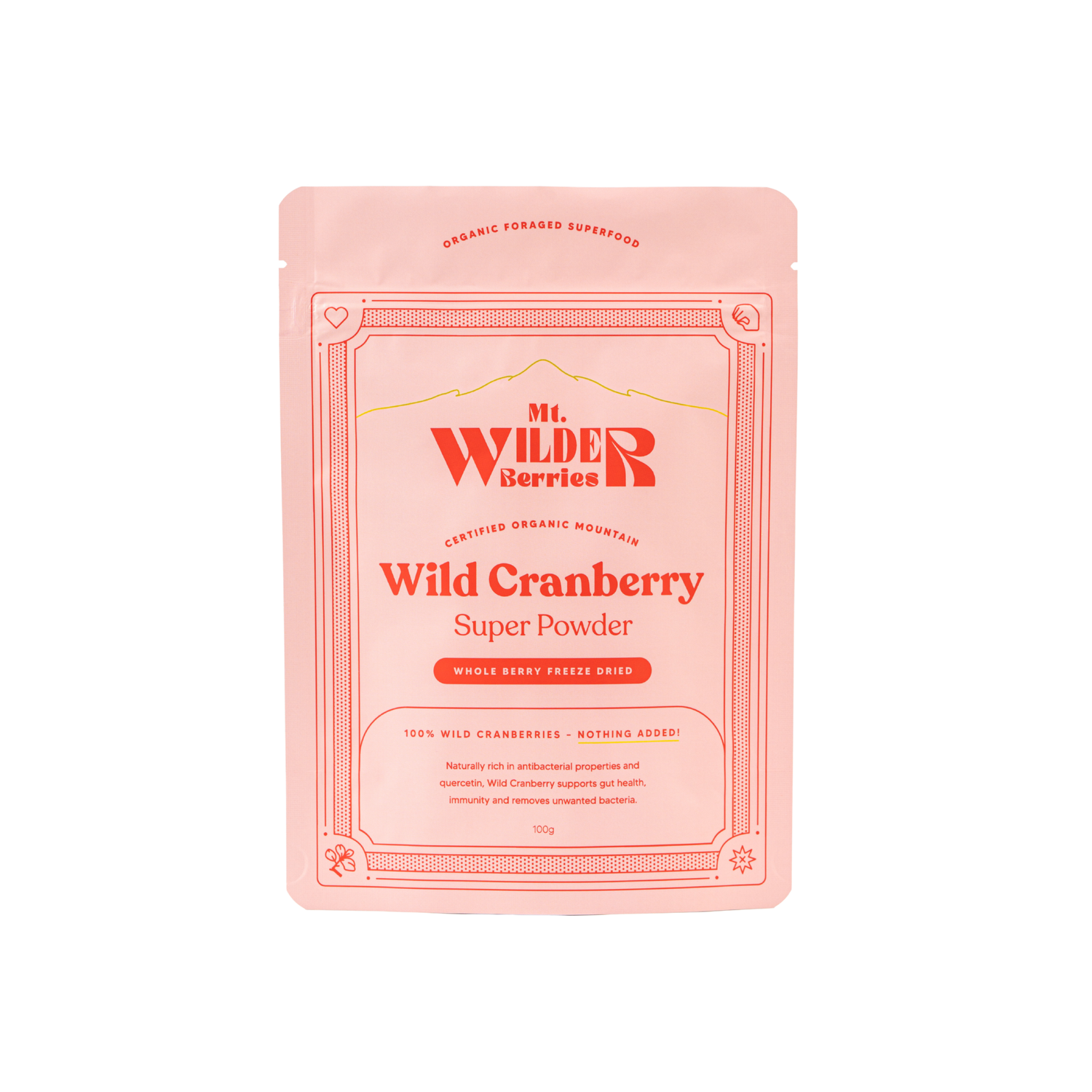 Wild Cranberry Super Powder - Trönuberjaduft - 100g