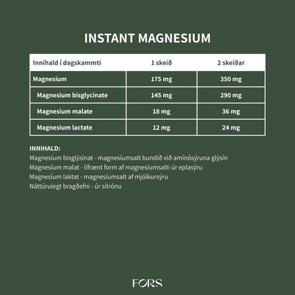 Instant Magnesium Duft - Nordbo