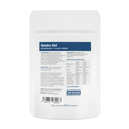 GastroAid® - gegn bakflæði