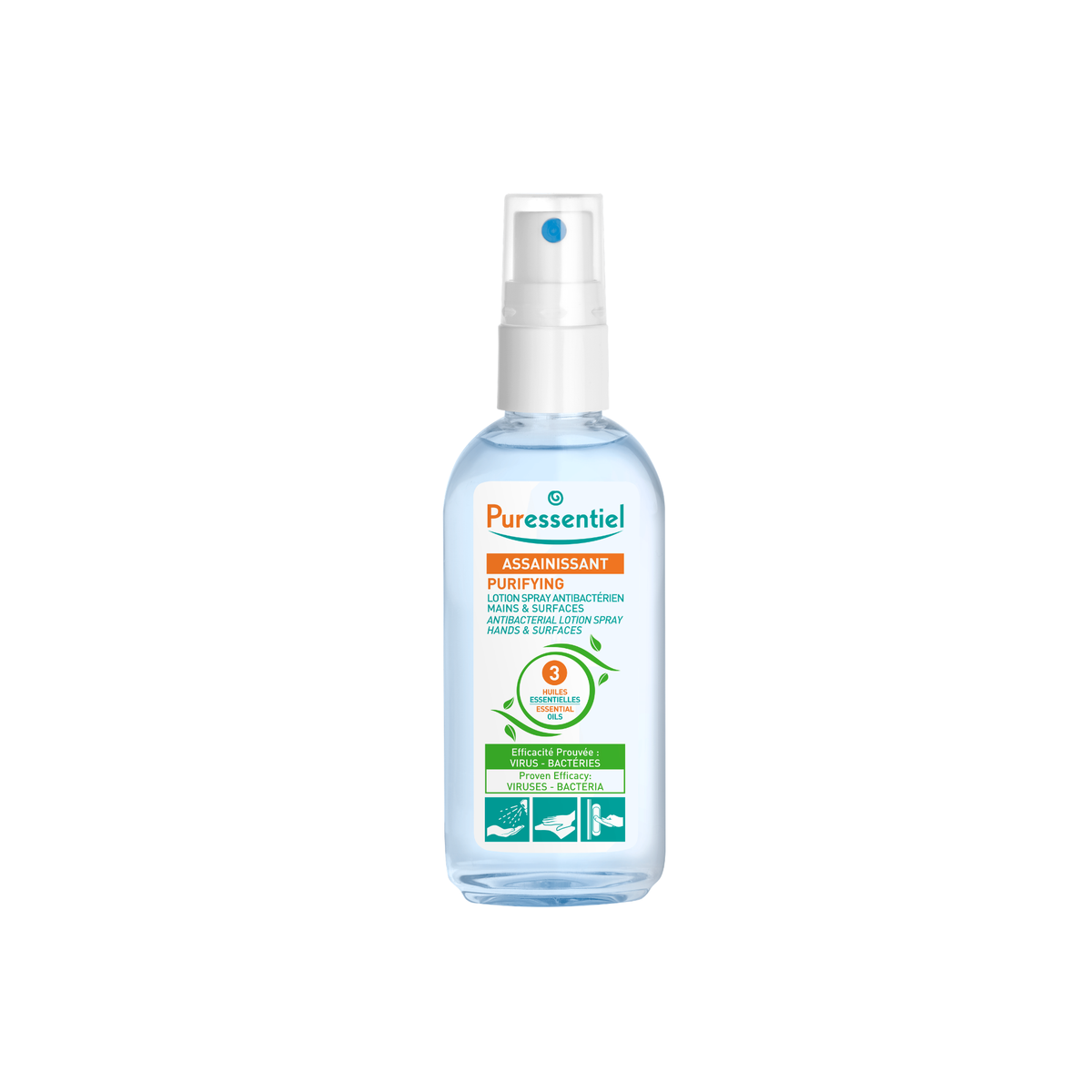Puressentiel Sótthreinsandi sprey - 80ml