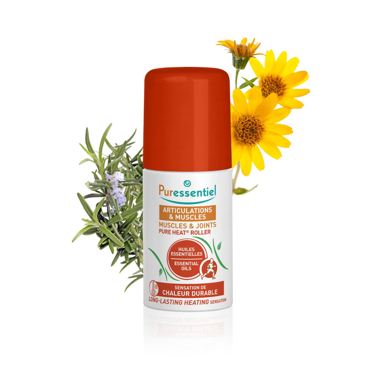 Puressentiel Vöðva- og liðastifti PURE HEAT® (Roll-On)