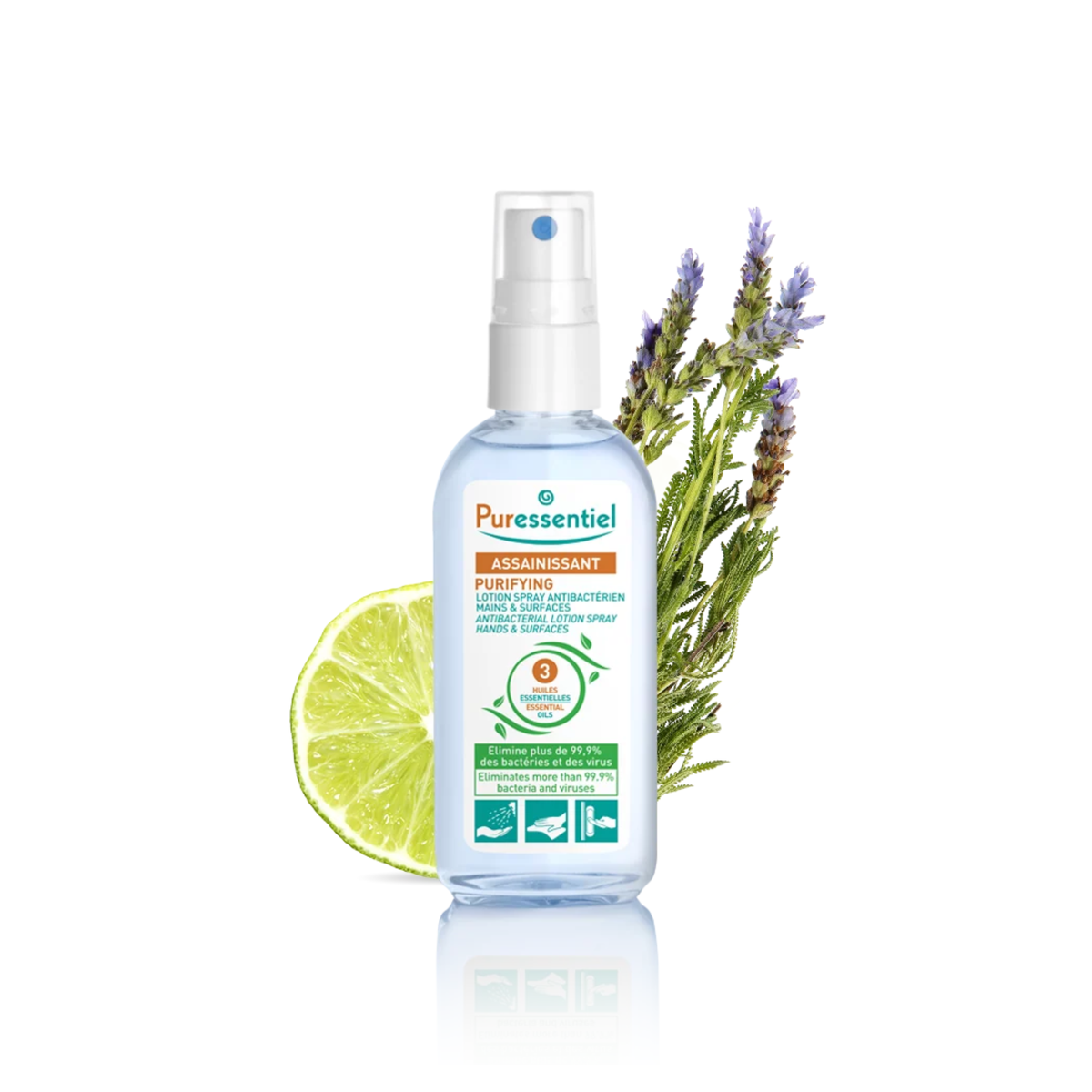 Puressentiel Sótthreinsandi sprey - 80ml
